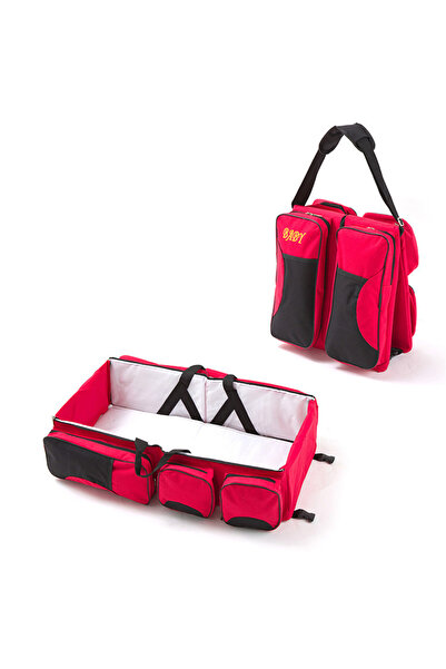 Buldug سرير أطفال قابل للطي للسفر وحقيبة للعناية 3 في 1 - 600D أكسفورد - 76×4...