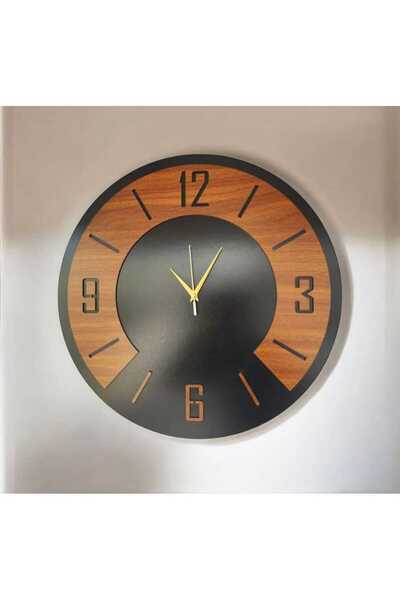 mrchediyesepeti Special Justice Decorative Wooden Wall Clock for Law Firms No:30