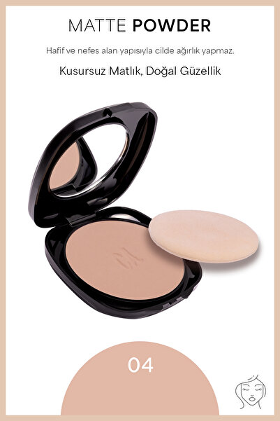 Catherine Arley MATTE POWDER – MAT PUDRA – 4 – 14g. New