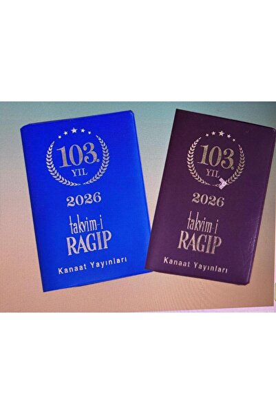 kanaat RAGIP CEP TAKVİMİ 2026 YENİ (Kısmet Kırtasiye)