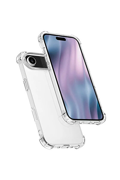 OEM Husă iPhone 17 Pro Max – Silicon Transparent Slim, Ultra Subțire & Shockproof