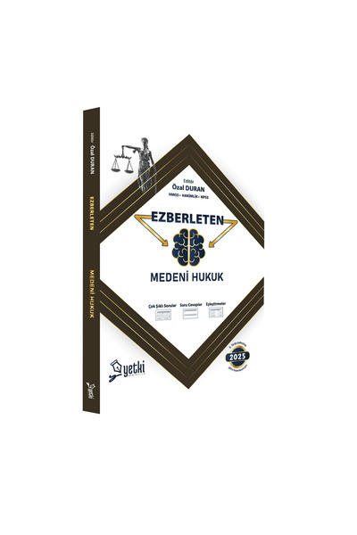Yetki Yayıncılık 2025 EZBERLETEN MEDENİ HUKUK