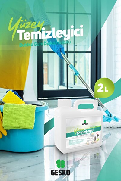 GESKO Bubble Gum (Sakız) Kokulu Yüzey Temizleyici 2LT