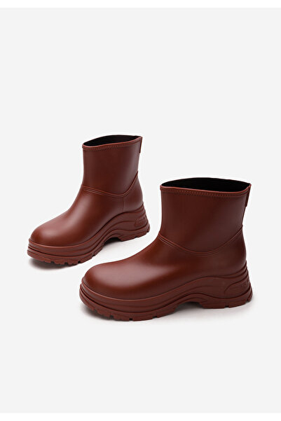 B T Shoes Elenita red rubber boots