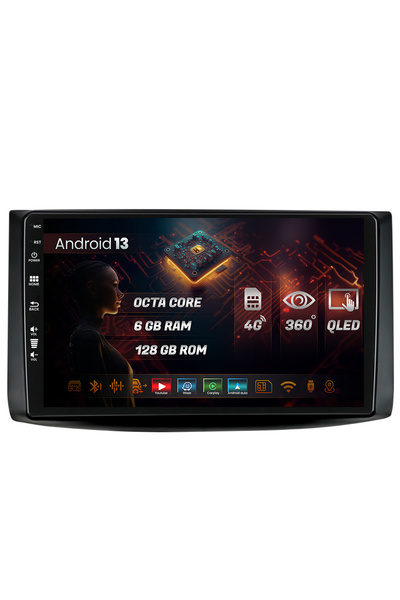 HUB64 Navigatie Chevrolet Aveo (2006-2012), 6GB RAM, Octacore, Slot Sim 4G Inch