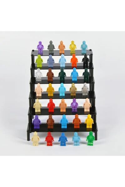 Slasa Black Acrylic Display Stand with 6 Layers by