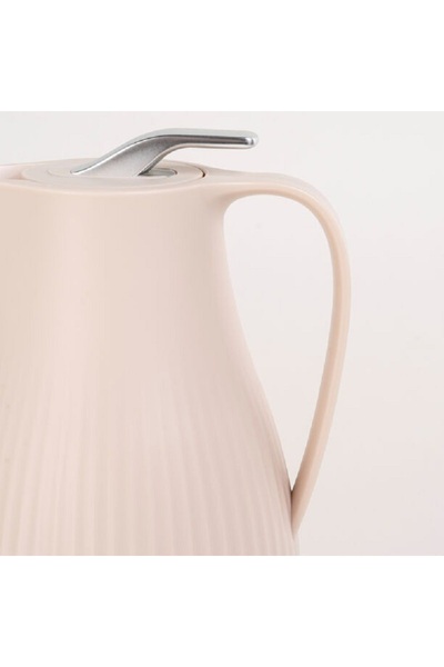 Dallaty Plastic Vacuum Flask Bear Beige 1L