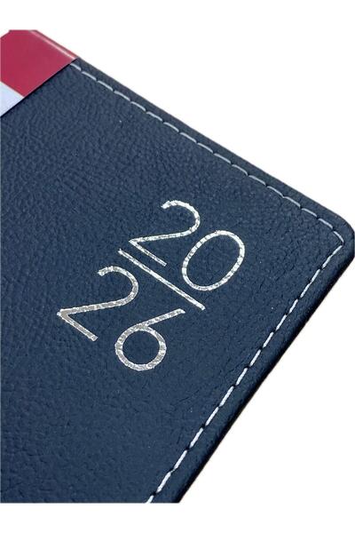 Gıpta Sunk Diary 2026 Leather Cover Daily Agenda Planner