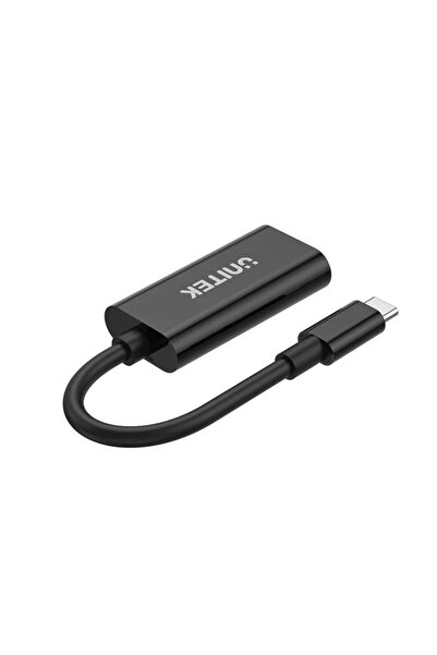 Unitek 4K 60Hz USB-C to HDMI 2.0 Adapter – 15cm, Plug & Play, Black | V1421A