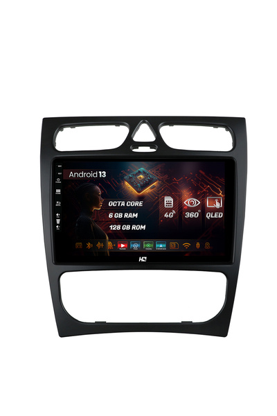 HUB64 Navigatie Mercedes Benz C-Class W203 (2000-2005), 6GB RAM, Octacore, Sl...