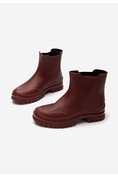 B T Shoes Zariella V2 red rubber boots