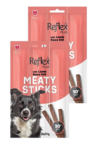 Reflex Meaty Sticks Kuzu Etli Köpek Ödül Çubuğu 3x11gr İkili Paket