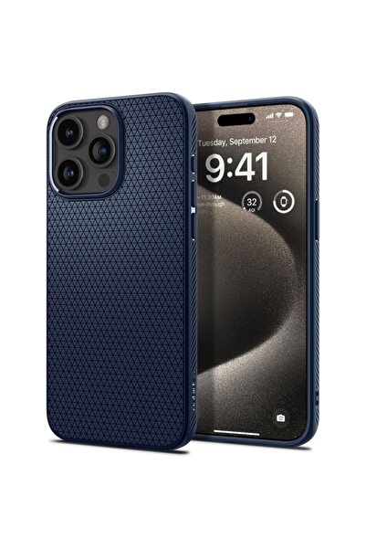 Spigen Case for iPhone 17 Air, Liquid Air, Navy Blue