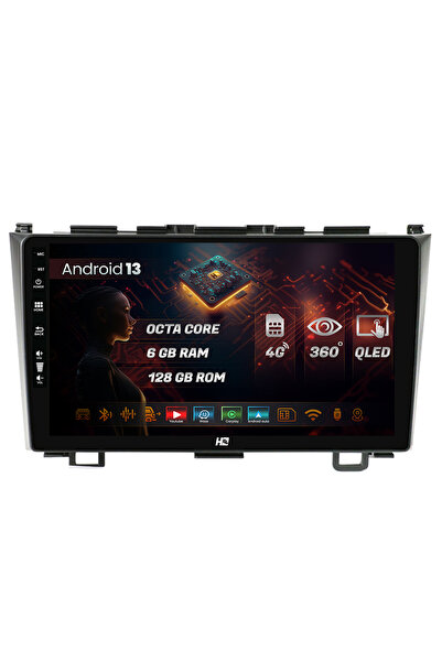 HUB64 Navigatie Honda CRV (2006-2012), 6GB RAM, Octacore, Slot Sim 4G Inch