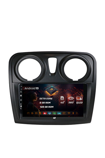 HUB64 Navigatie Dacia Logan / Sandero, 6GB RAM, Octacore, Slot Sim 4G Inch