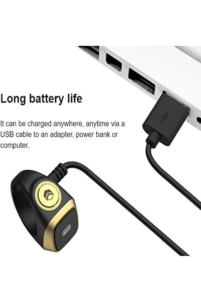 iqibla - Smart Tasbih Zikr1 Lite Ring - White - 20mm