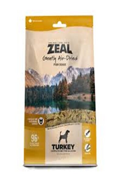 ZEAL ديك رومي مجفف بالهواء بلطف للكلاب - 2.2 رطل / 1 كجم