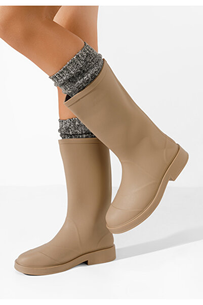 B T Shoes Khaki dámské holínky Vanera V2