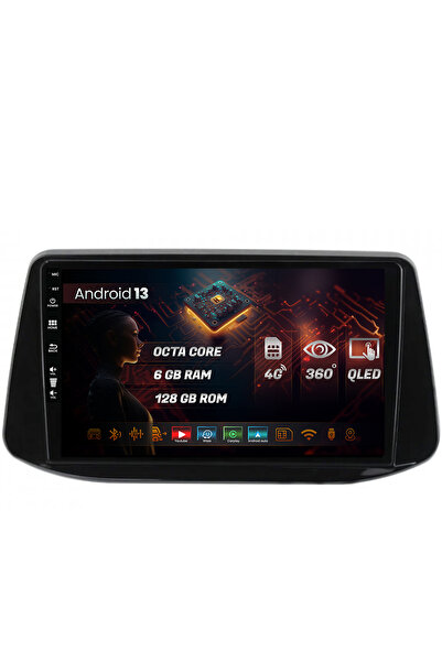 HUB64 Navigatie Hyundai I30 (2017-Prezent), 6GB RAM, Octacore, Slot Sim 4G Inch