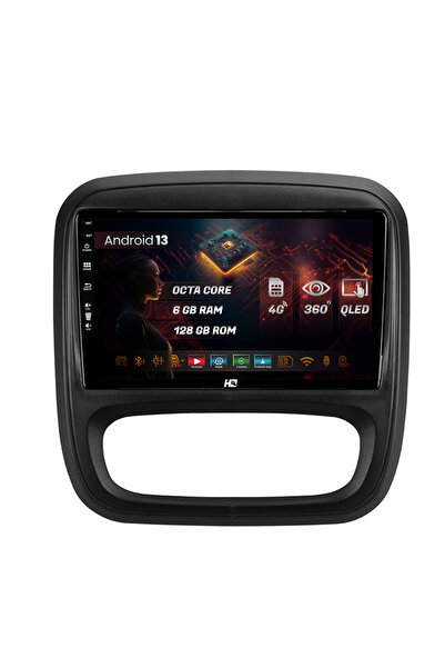 HUB64 Πλοήγηση Opel Vivaro / Renault Trafic / Fiat Talento (2014-2017), 6 GB ...