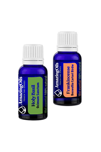 AmazingOils- TOUCH THE SENSES TAMAIE SI BUSUIOC SFANT-Set 2 uleiuri esentiale...