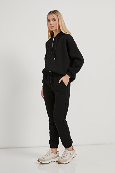 Arma Life Γυναικεία ελαστική ράσο μαύρη φούτερ Jogger