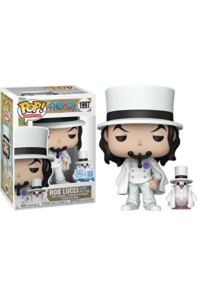 Funko Pop! Animation: One Piece Rob Lucci with Hattori Vinyl Figure