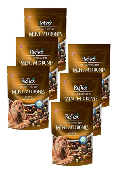 Reflex Semi Moist Küçük Karışık Kemikler Yarı Yumuşak Köpek Ödül Maması 150 g...