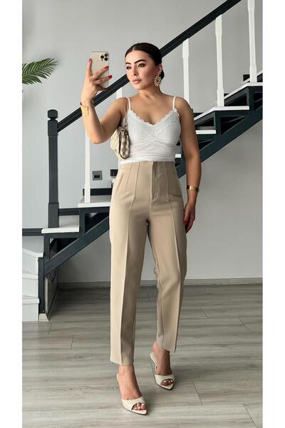 Oslove Mink Flat Pants