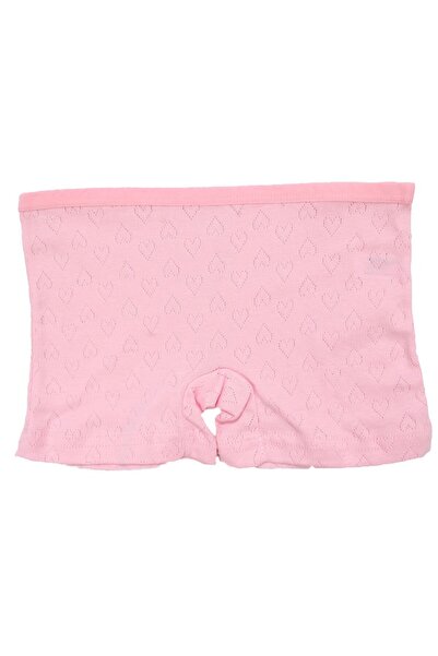 bebegen Girl's Pink Heart Jacquard Boxer 2-3 Years Old