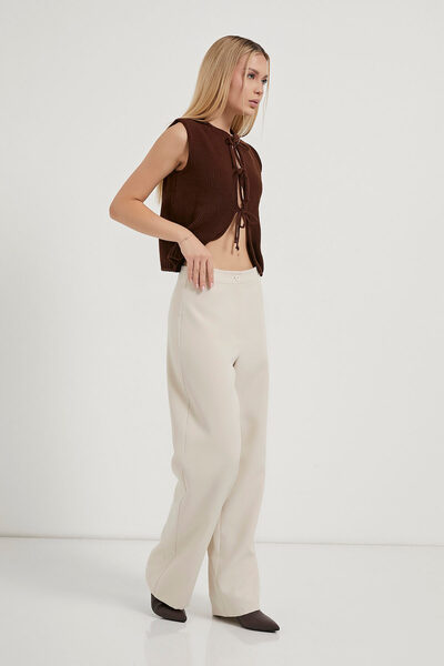 Arma Life Armalife 3107 High Waist Palazzo Women's Pants