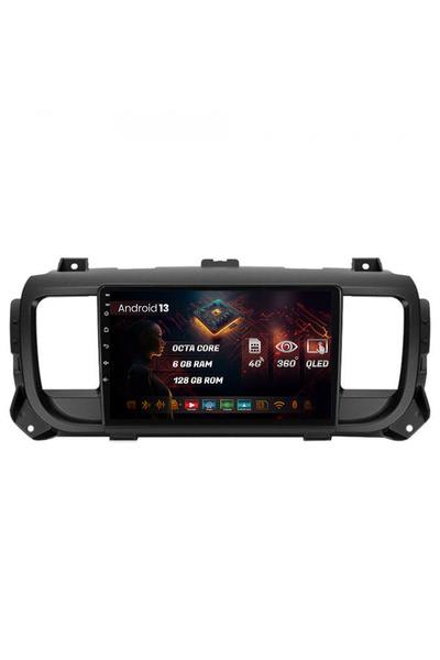 HUB64 Navigatie Toyota Proace (2016+), 6GB RAM, Octacore, Slot Sim 4G Inch