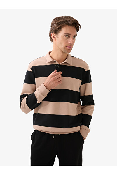 Blackspade Ανδρικό μπλουζάκι με λαιμόκοψη πόλο 40830 - Μαύρο