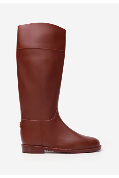 B T Shoes Angelena red rubber boots