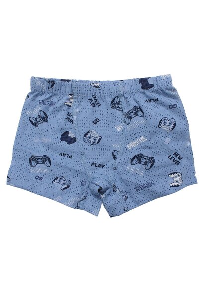 bebegen Boy's Blue Game Console Patterned Boxer 2-3 Years Old