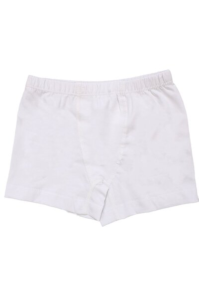 bebegen بوكسر ليكرا أبيض اللون للأولاد من عمر 2-3 سنوات