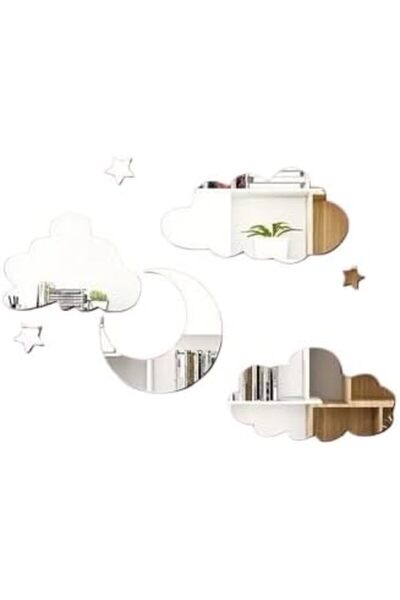 Slasa Sky Wall Stickers by SLASA, 10.3 × 7.6 Inches - Acrylic Removable Desig...