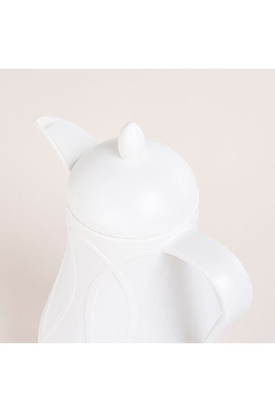 Dallaty White plastic flask 1L 2 pcs