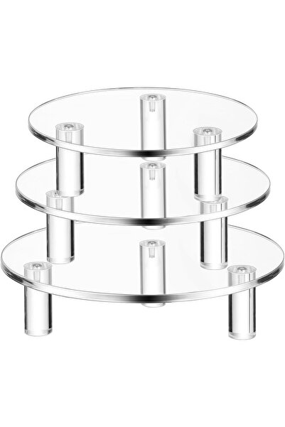Slasa Acrylic Round Display Stand by