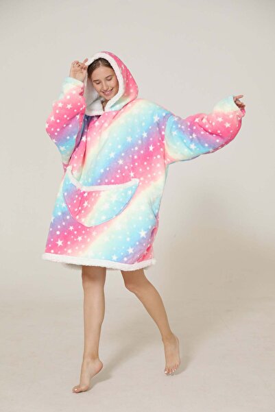 WildFashion Comfortable fluffy dress blouse, oversized model PJM253A-100 Universal