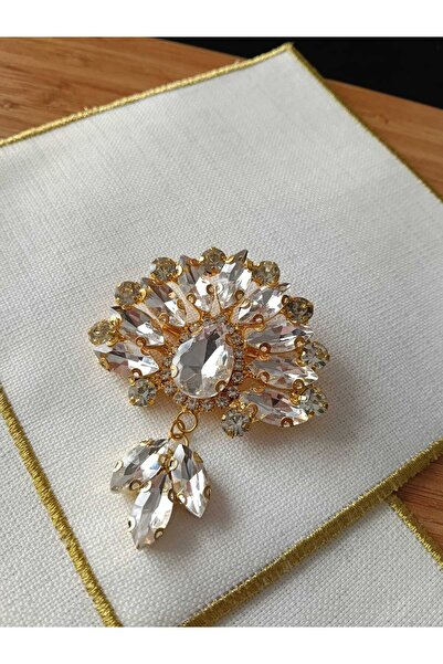 ZEYNEP ELA KAHVE YANI İĞNELİ TAŞLI KOKTEYL SUNUM PEÇETE 2 ADET