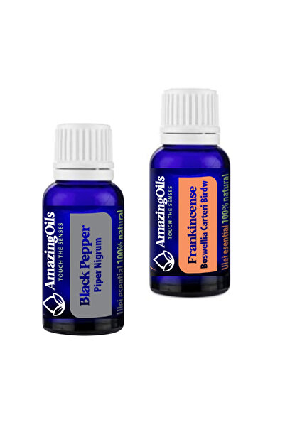 AmazingOils- TOUCH THE SENSES TAMAIE SI PIPER NEGRU-Set 2 uleiuri esentiale 1...