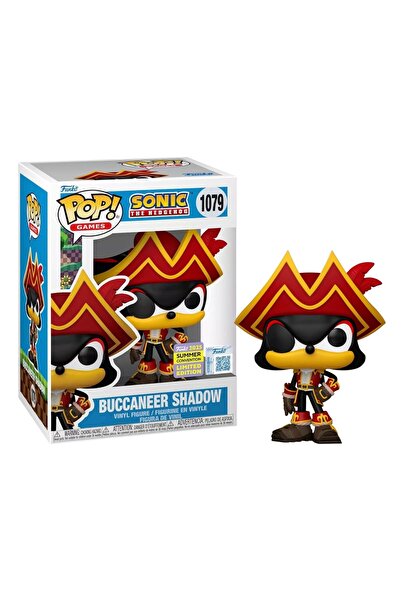 Funko Pop! Sonic the Hedgehog - Buccaneer Shadow Vinyl Figure 2025 Summer Convention Exclusive