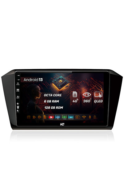 HUB64 Navigatie Volkswagen Passat B8, 6GB RAM, Octacore, Slot Sim 4G