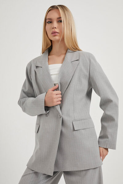 Arma Life Armalife 2487 Striped Lining Blazer Women's Jacket