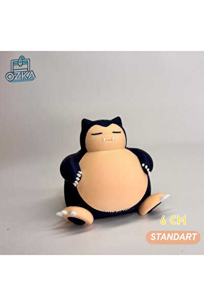 OZKA3D Pokemon Snorlax Standart Boy Figür