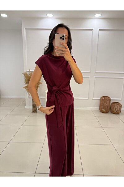 Butik Kuşaklı Bluz