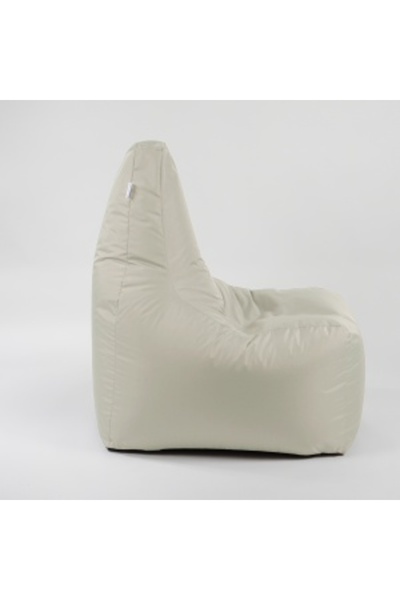 Pufrelax Fotoliu puf, Sunlounger EVO XL, umplutura de burete Memory Mix, material impermeabil, Crem