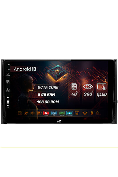 HUB64 Nissan Navara (2015+), Android 13, Octacore, 4G Sim слот