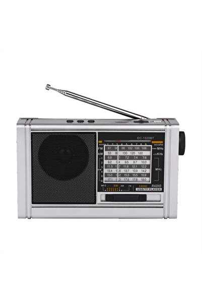 FOXMAG24 Φορητό ραδιόφωνο με μπαταρία, σύνδεση Bluetooth, φακό LED, ηλιακή φό...